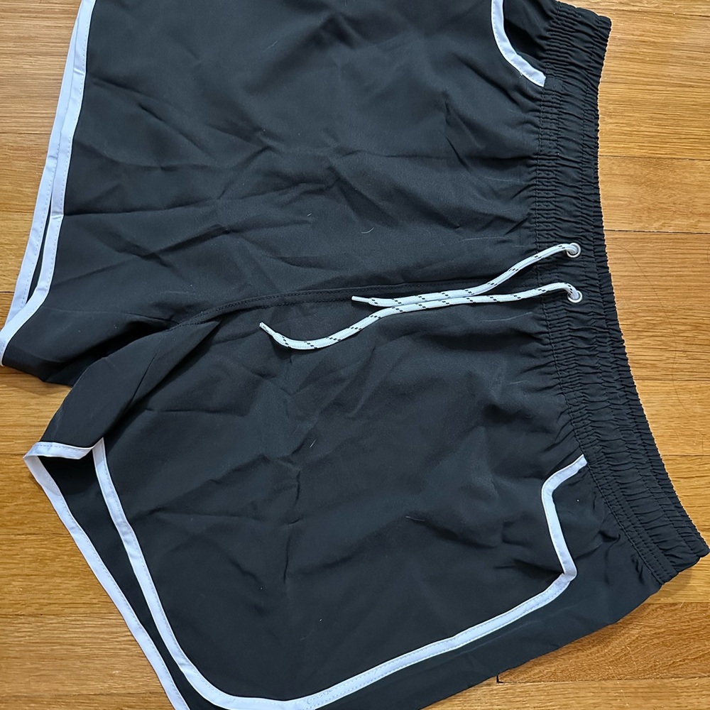 Women’s XL Athletic Running Board Shorts White Trim